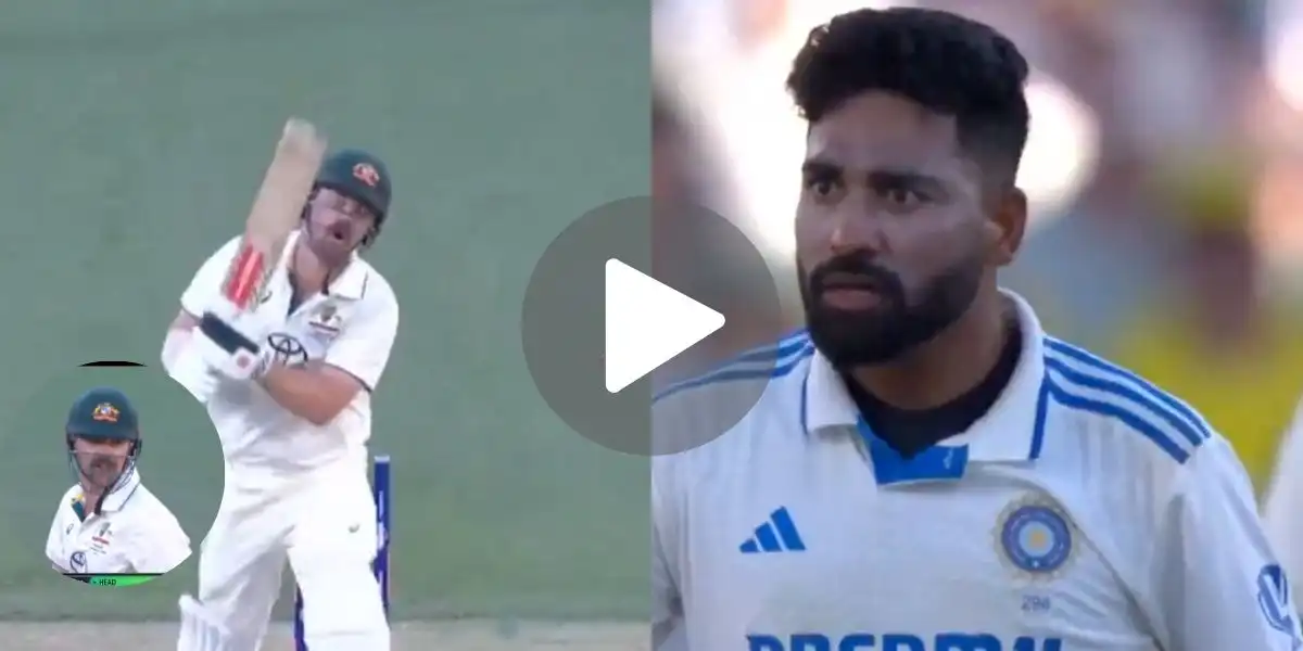 [Watch] Travis Head's Ugly Fight With DSP Siraj As India Pacer Shatters His Middle Stump